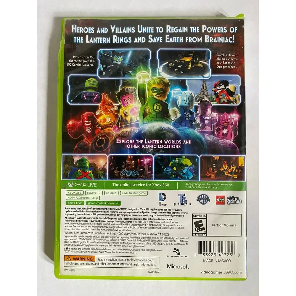xbox 360 Lego Batman 3 BEYOND GOTHAM